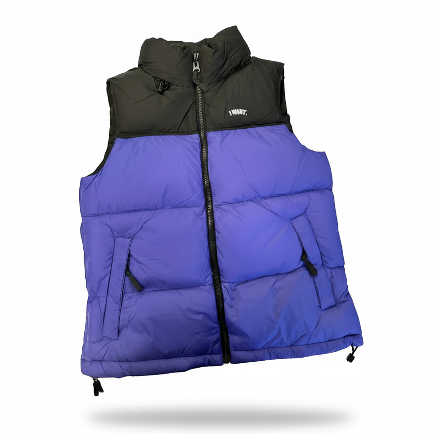 Giubbotto uomo smanicato I want fast