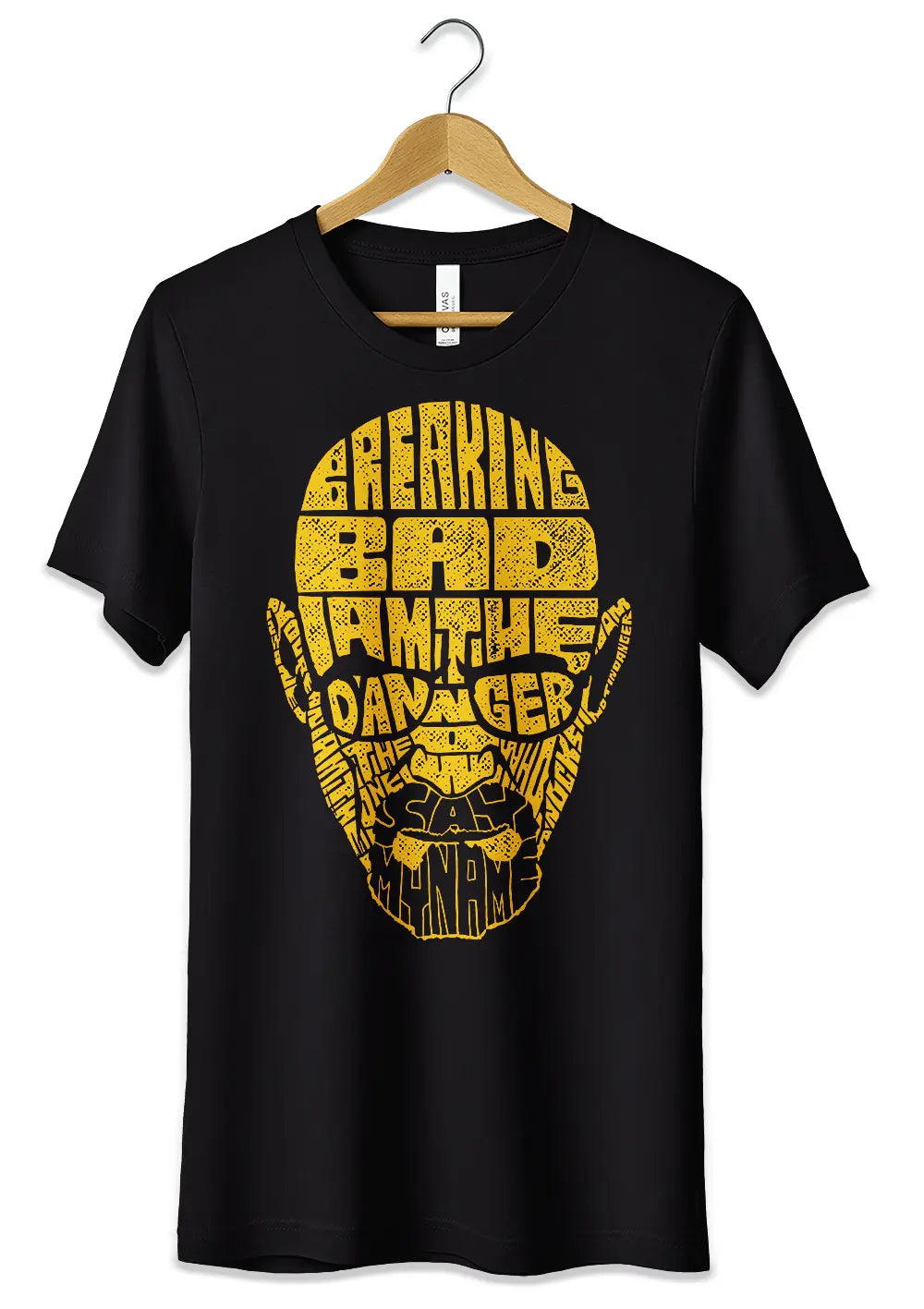 T-Shirt Maglietta Breaking Bad Walter White Heisenberg Stay Danger-0