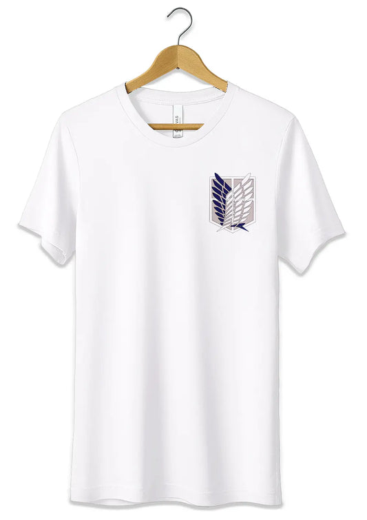 T-Shirt Maglietta Attacco dei Giganti Corpo di Ricerca Anime-0